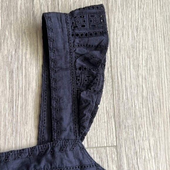 LOFT Eyelet‎ Ruffle Tank Top Size LP - Picture 5 of 10